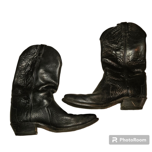 Core West Men's size 13 black cowboy western boots, good for any occasion, used. - Picture 1 of 15